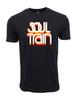 SOUL TRAIN GRAPHIC BLACK Unisex T-Shirt