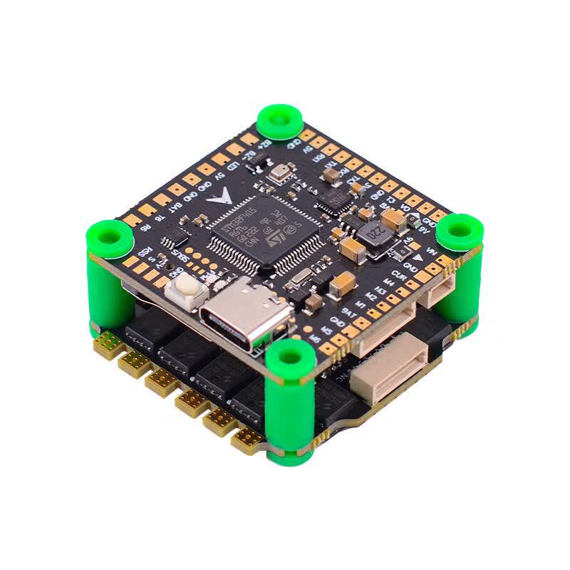 GWRC Qishao F405 V3 FPV Flight Controller & 50A 4-in-1 ESC Stack