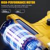 24V Grease Gun Kit, 12000PSI Cordless Battery Powered Grease Machine with Spring Hose, Tension Pipe, Nozzles, Carrying