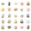 50 Creative Romantic Bouquet Stickers Decorating Water Cup Notebook Stickers