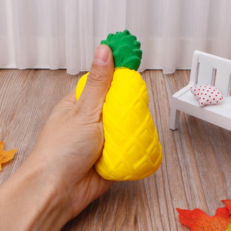 Squeeze Pineapple Stress Relief Fruit Scented Slow Rising Toy