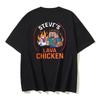 Steve's Lava Chicken New Arrival T Shirt Men Women Unique Cotton Tee Oversie Shirt Summer Popular Clothing Printer Funny Cartoon