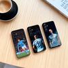 E-Erling Haaland Handyhülle Schwarzes Silikon Weich Für Samsung Galaxy A73,A72,A71,A70,A53,A52,A51