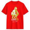 Lou Holtz LEGEND T Shirt Summer  Pure Cotton T Shirts For Unisex Casual Tshirt ShortSleeved Vintage Tops
