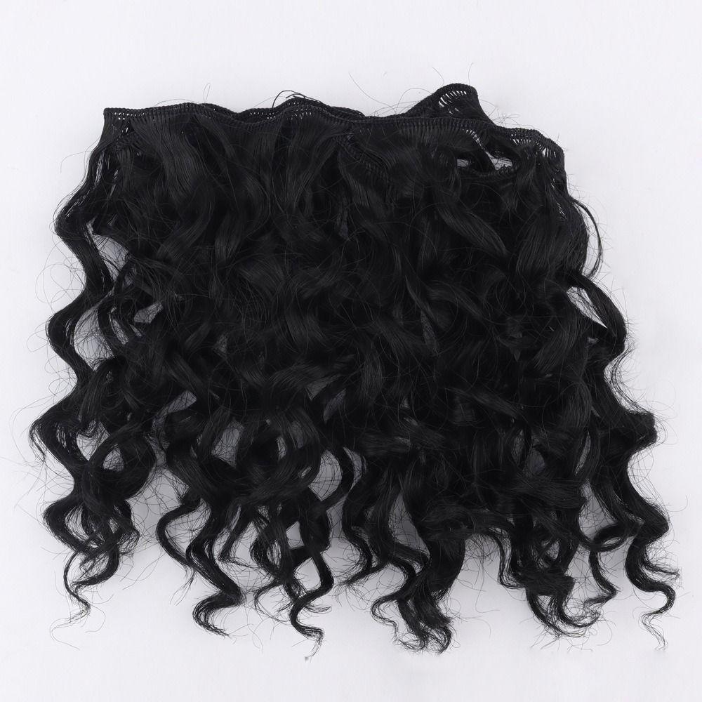 Hochtemperatur-Draht BJD-Puppe Lockiges Haar Imitation Locken Puppenhaar BJD-Perücke DIY DIY-Sachen