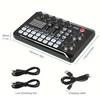 F998 Professional Mixer Live Streaming Equipment Podcast Equipment 3 4 Mobile Phones For Simultaneous Live Streaming One Click Noise Reduction Used F