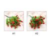 10PCS Artificial Pepper Bouquet Fake Chili Bouquet Simulation Fruits Pepper Bunch Plastic Fake Plant for Home Party