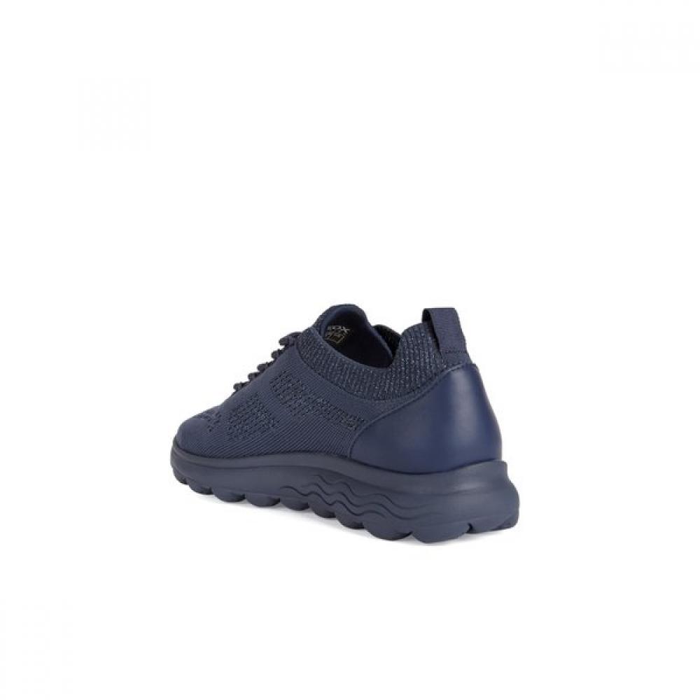 Geox Women S Comfort Daily Knit SneakerS Sperica w1x15nu3S21 Dark Navy