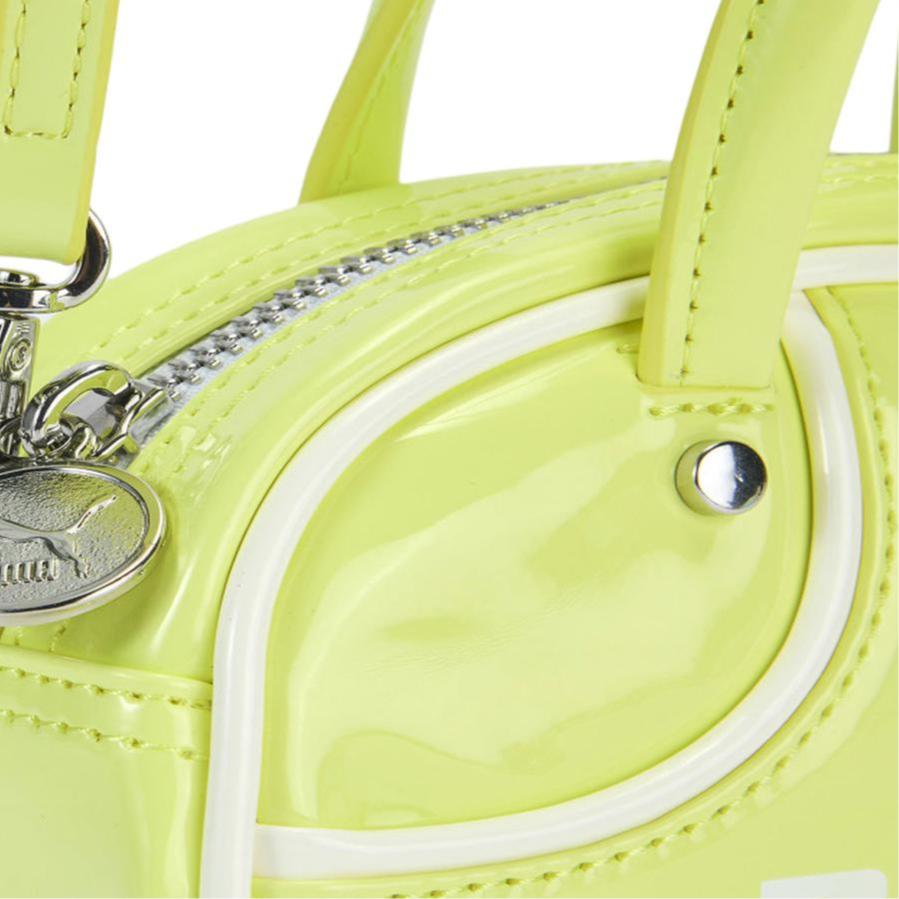 New PUMA Polyester Bowling Bag, Handbag Women's Yellow 091824-04
