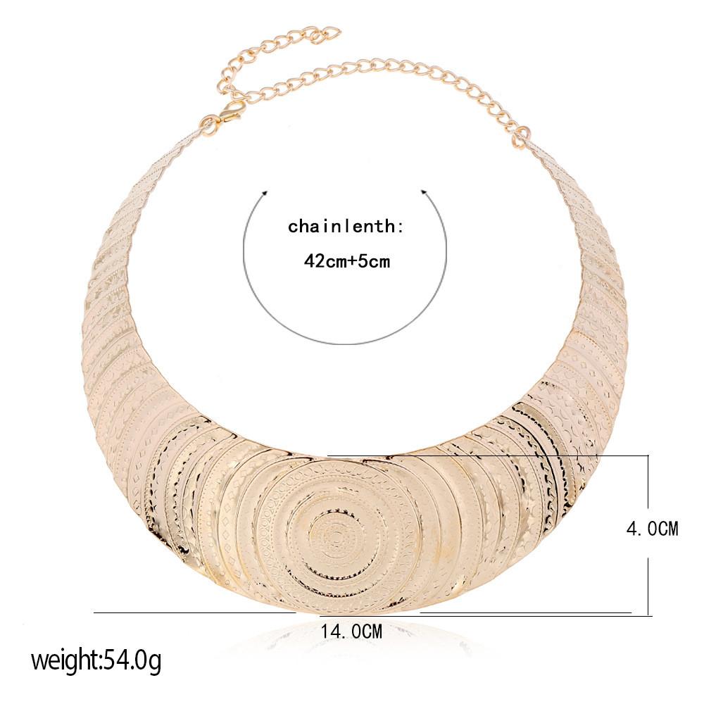 European Metal Inspired Pendant Necklace With Elegant Finish For Gift Women