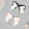 Handgefertigtes Kunstfell Katzenohren Stirnband Animie Kopfschmuck für Damen und Teenager Cosplay Kostüm Party Verkleidungs Accessoires