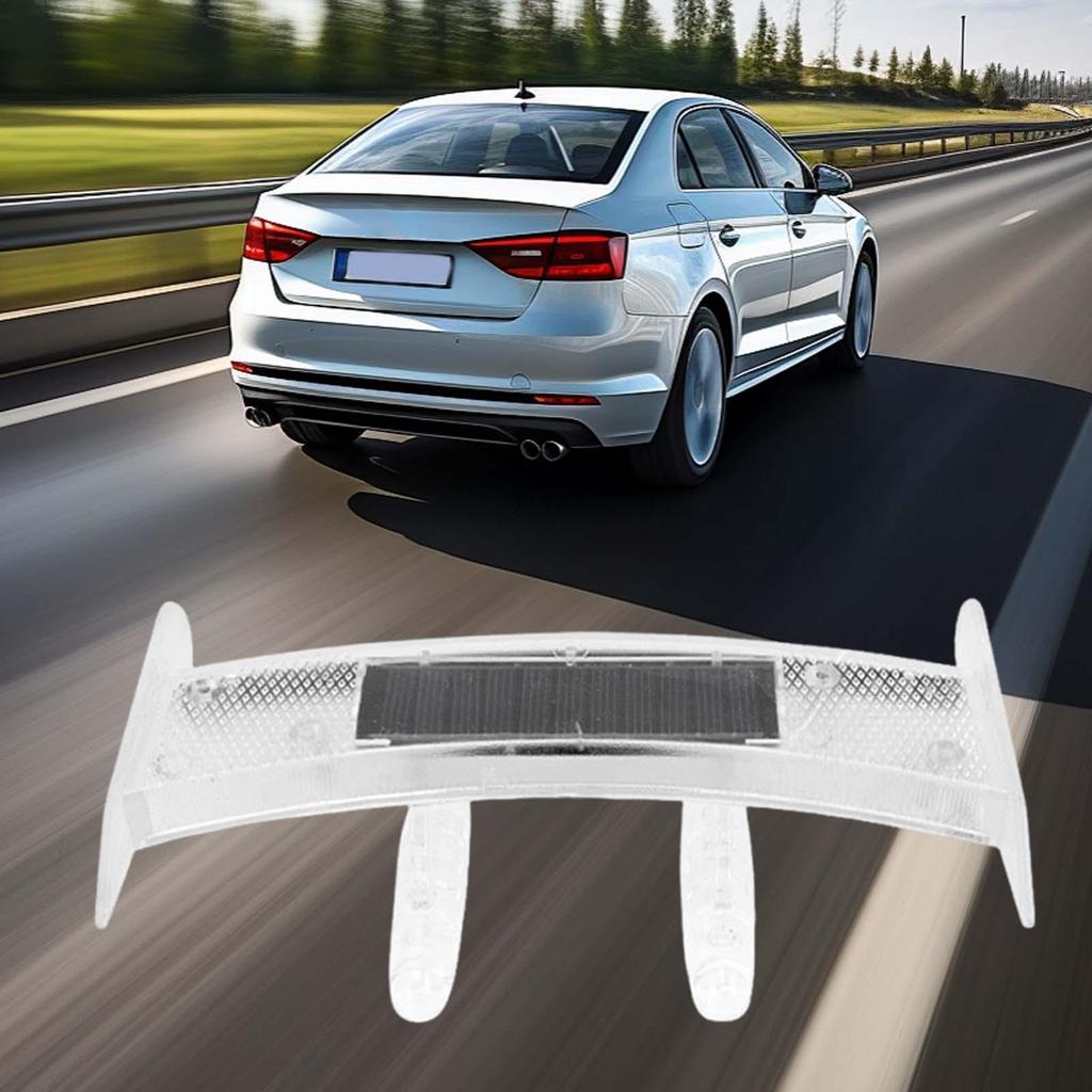 LED Tail Light For Car All-Weather Automotive Lamp Solar Powered Tail Light For Car For Sedan Truck RV Night Riding Commuting