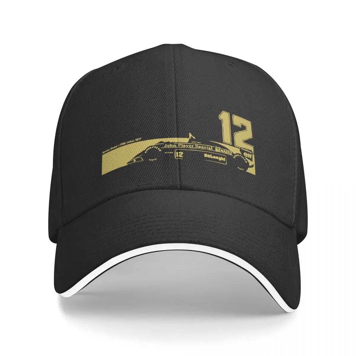 

Lotus Ayrton Senna Вбрання Кепка Тракер Кепки Шолом Команди Lotus John Player Кепка Вінтажна Для вулиці Бігу Гольфу Подарунок Головні убори One Size