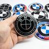 Drswk4 2Pc ABS 82mm 74mm Car Front Hood Emblem Rear Boot Trunk Logo For BMW M G20 G32 G11 X3 X5 X4 X6 X7 G30 G12 F40 F30 X1 Accessories