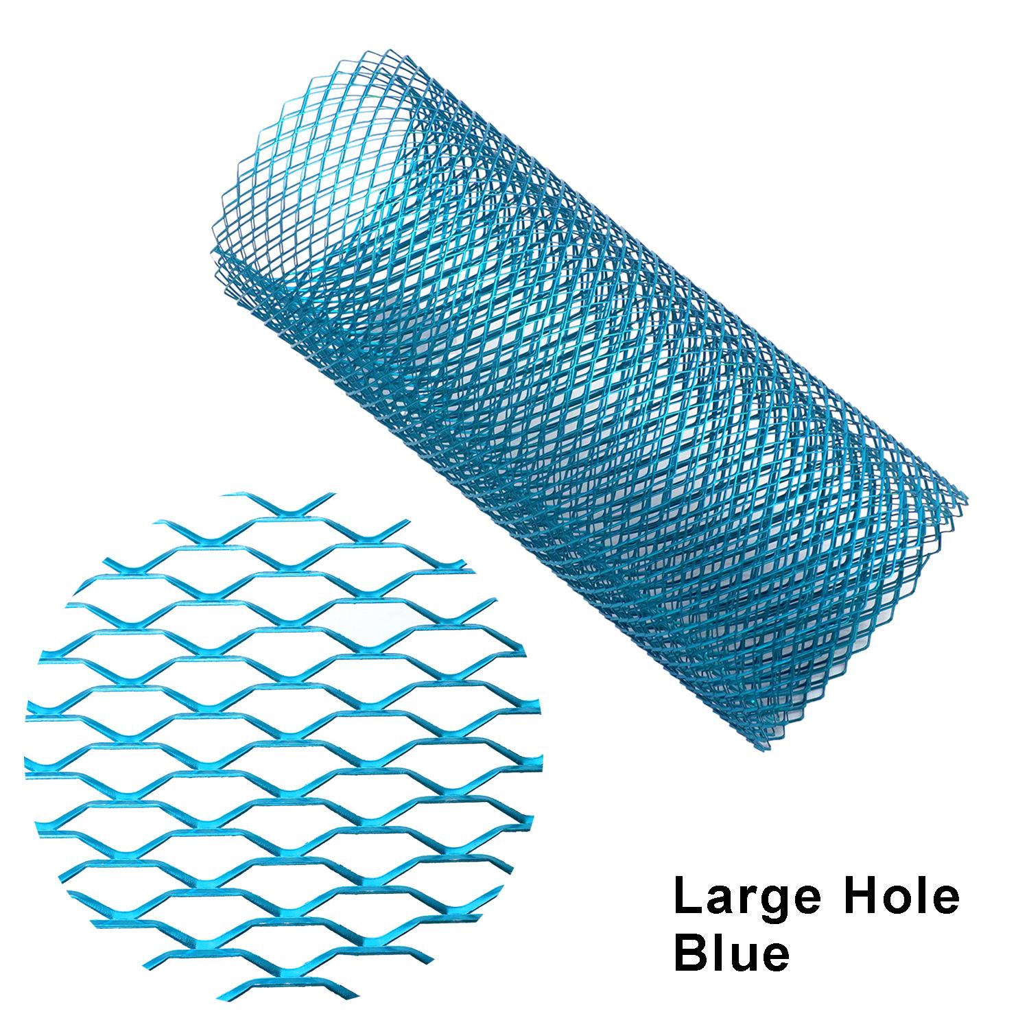 

100x33 см передний бампер автомобиля гоночная решетка вентиляционная ромбическая решетка для автомобиля листовая металлическая сплавная сетка антипригарный коврик для барбекю инструменты