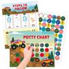 Creative Dinosaur Potty Training Reward Stickers for Children