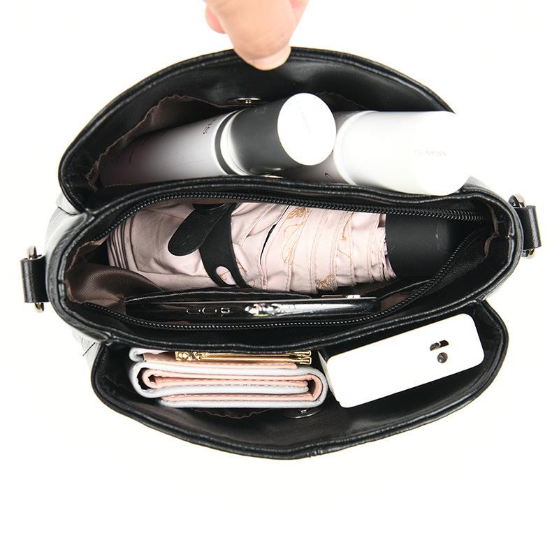 Bolso de mujer informal de moda, bolso de hombro pequeño, bolso cruzado, bolso de mamá