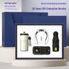 Luxury Business Gift Set: Smart Tumbler, Cervical Massager & Folding Fan