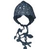 Japanese Hand-knitted Wool Hat, Sweet and Cute Hand Hook Hollow Knitted Bag Head Hat
