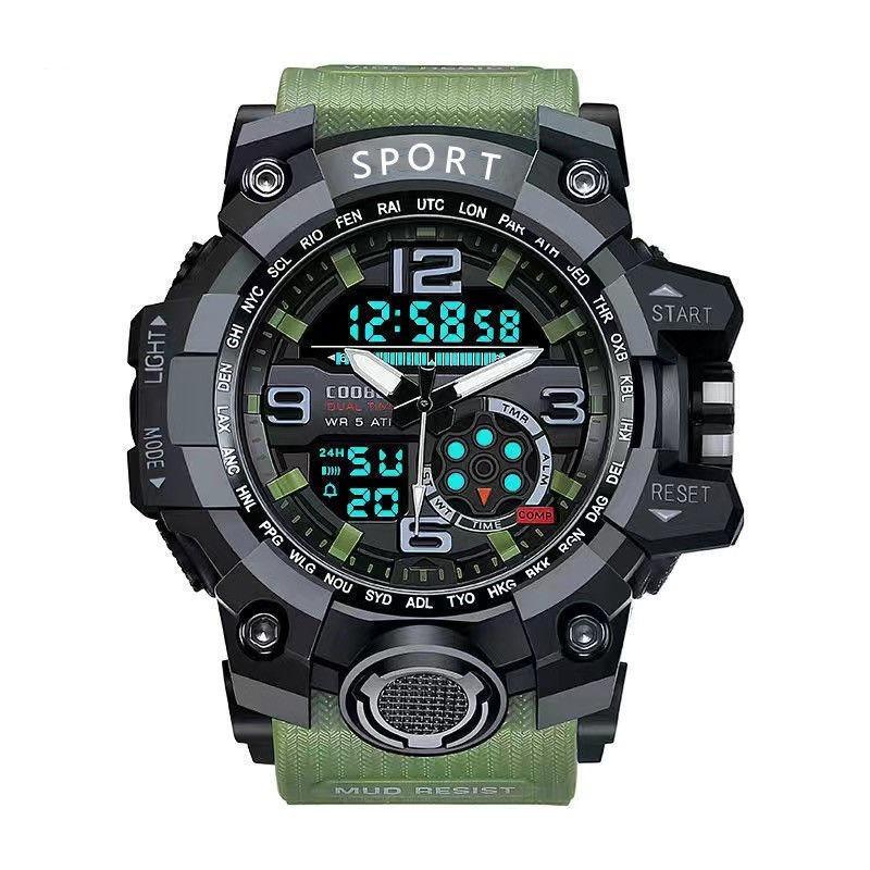

Electronic watch male model student junior high school youth multi-functional sports male model luminous electronic watch