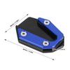 KIMISS Parking Kickstand Extension Pad,Motorcycle Side Stand Support Extension Extenders YZF R25 / YZF