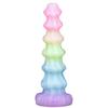 Alien Penis Candy Colored Liquid Silicone Male And Female Masturbator  Anal Plug  Orgasmic Wand  Adult Sex Toy
