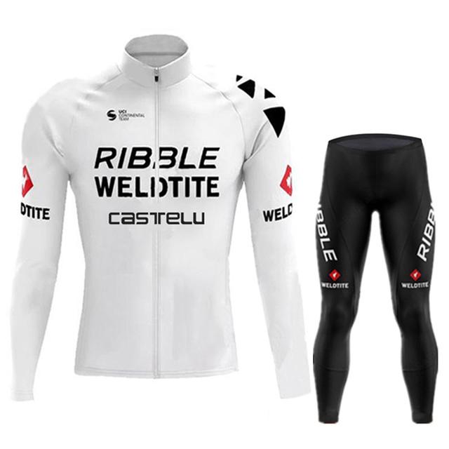 CASTELU Cycling Jersey Set Team Long Sleeve Kit Cycling Clothing Sports breathable Men Road Bike Suit MTB Pants Wear Autumn 2026