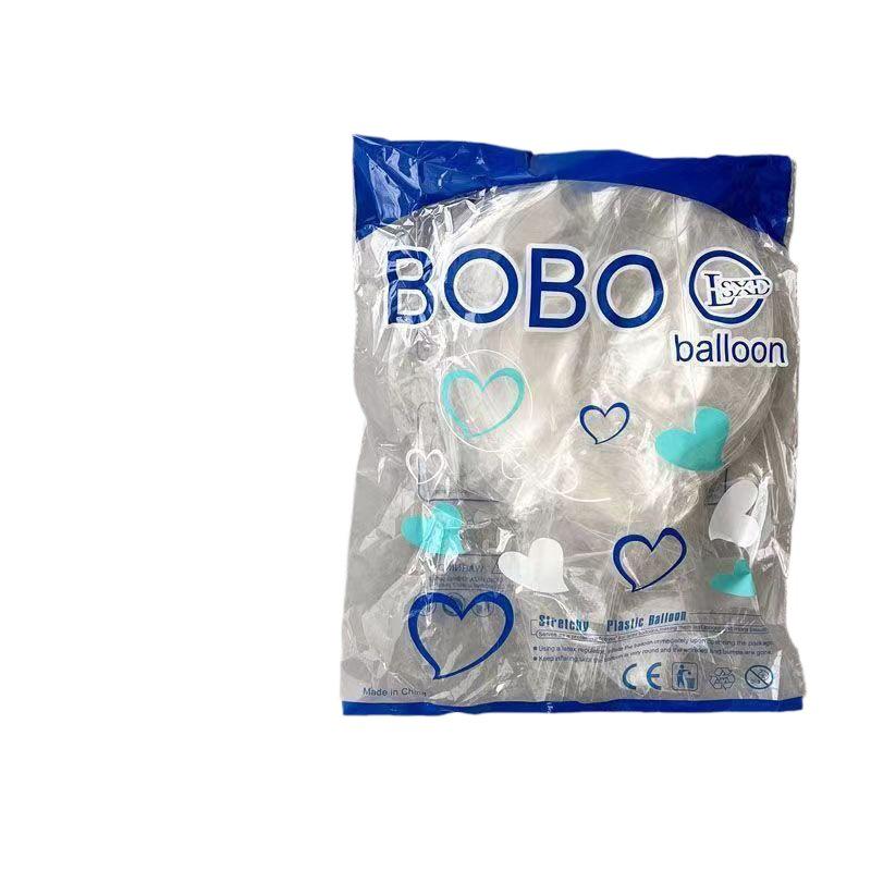 Popular Light-Up Transparent Bobo Balloon: Outdoor PVC Cartoon Rose Decoration