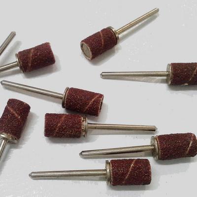 100 Stück Profi Nail Art Schleifbits 80#/120#/180# Elektrische Bohrmaschine Feile