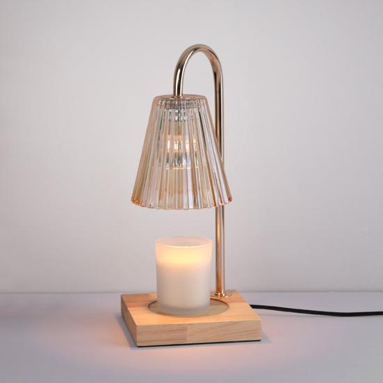 Candle Warmer Lamp with Timer & Dimmer Wax Melting Lantern for Home Decor Aromatherapy Gift for Women Modern Candle Lantern for Living Room & Bedroom