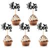 Halloween Pumpkin Party Decorations Ghost Theme Cake Toppers Paper Set Dessert Table Decoration