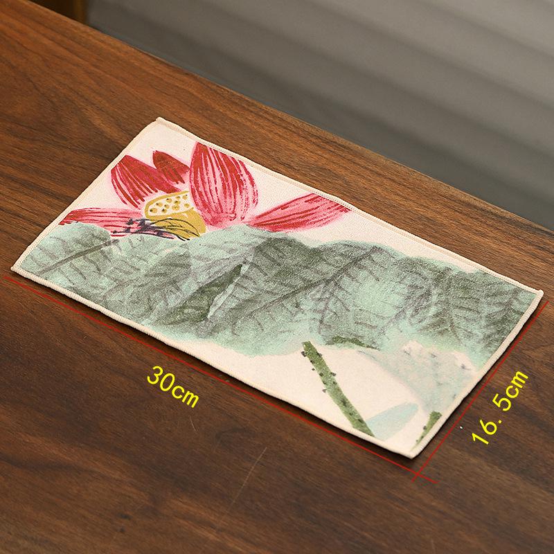 Chinese Zen Tea Towel and Table Mat - Ceremony Accessories