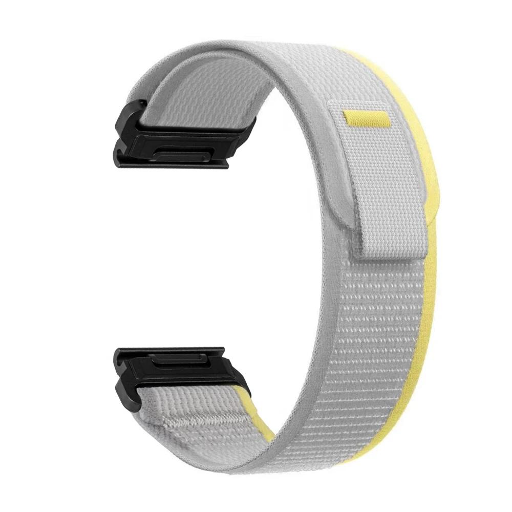 22mm 26mm Nylon Strap For Garmin Epix Pro 51mm 47mm Mk2i/Mk1 Enduro MARQ Gen 2 Outdoor Canvas Trail Loop Braided Quick Fit Bands