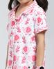 MONTE CARLO Girl's Regular Fit Printed Half Sleeve Short Set