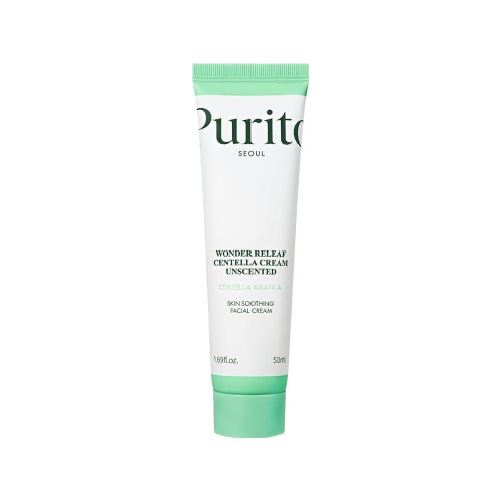 Purito Seoul [10 Second Calming Toner For Sensitive Skin] Wonder Relief Centella Cream Unscented 001 Wonder Relief Centella Cream Unscented 50ml