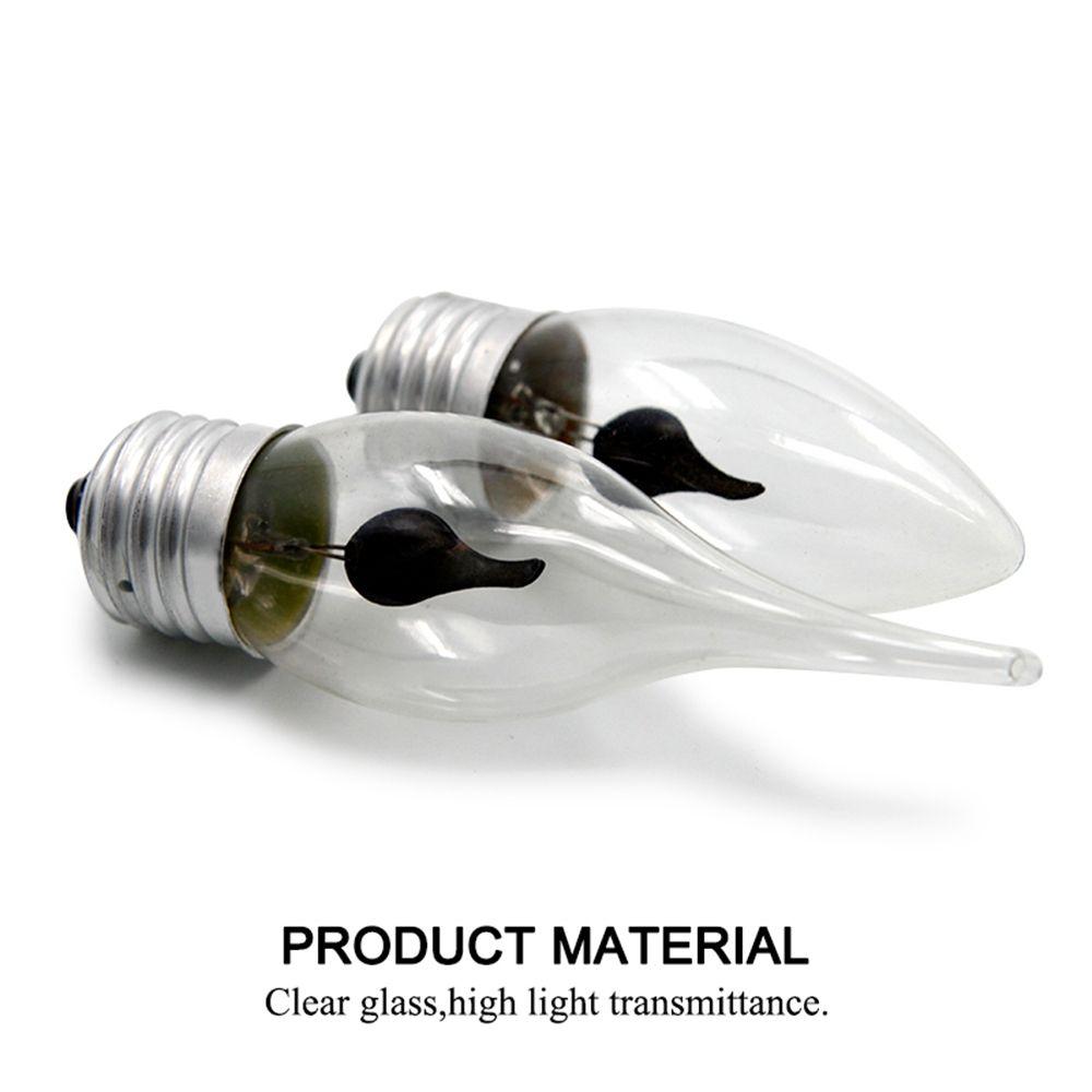Flame Effect Candle Tail Energy Saving Night Light LED Light Bulb Candle Light Candle Tip Lamp