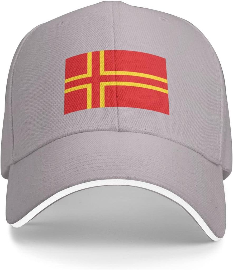 Flag of Normandy French Region Print Baseball Cap Polyester Adjustable Outdoor Dad Hat for Men Women