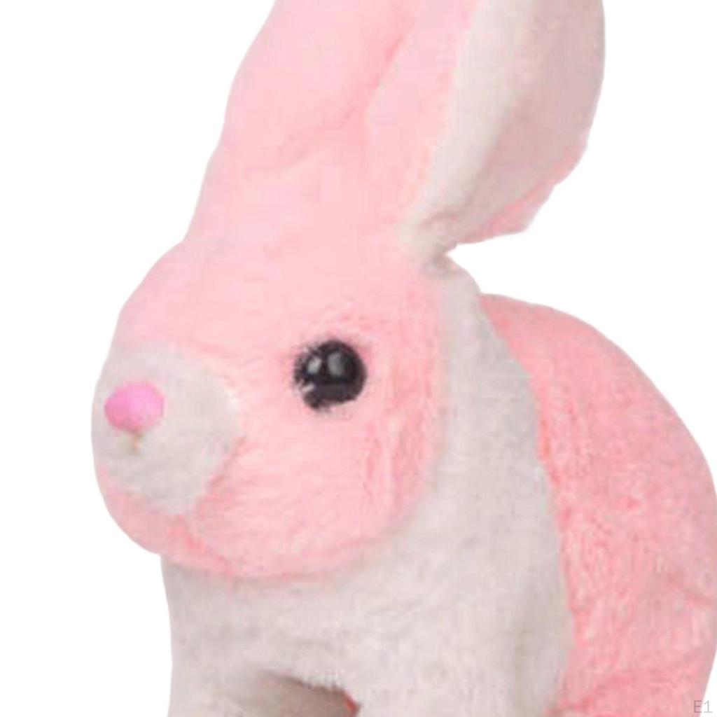Electric Toy, Plush Electronic Interactive Bunny Simulation Bouncing Jumping
