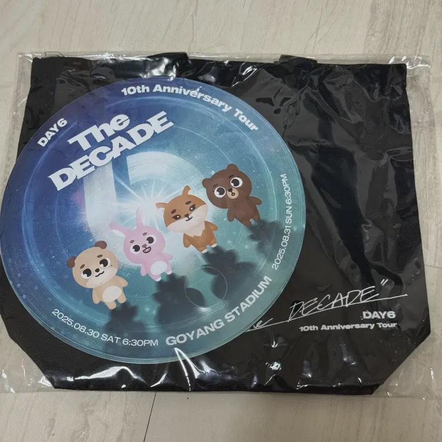 Day6 10th Anniversary Goyang Con Admission Gift Eco Bag + Debt
