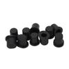10PCS RC Bushing Adjuster Plastic Black Wear Resistant Lightweight RC Bush Adjuster for ZD Racing