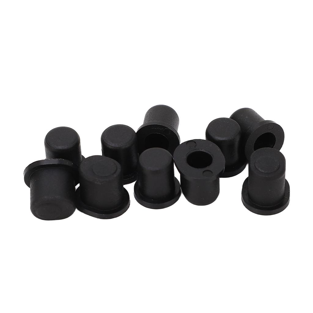 10PCS RC Bushing Adjuster Plastic Black Wear Resistant Lightweight RC Bush Adjuster for ZD Racing