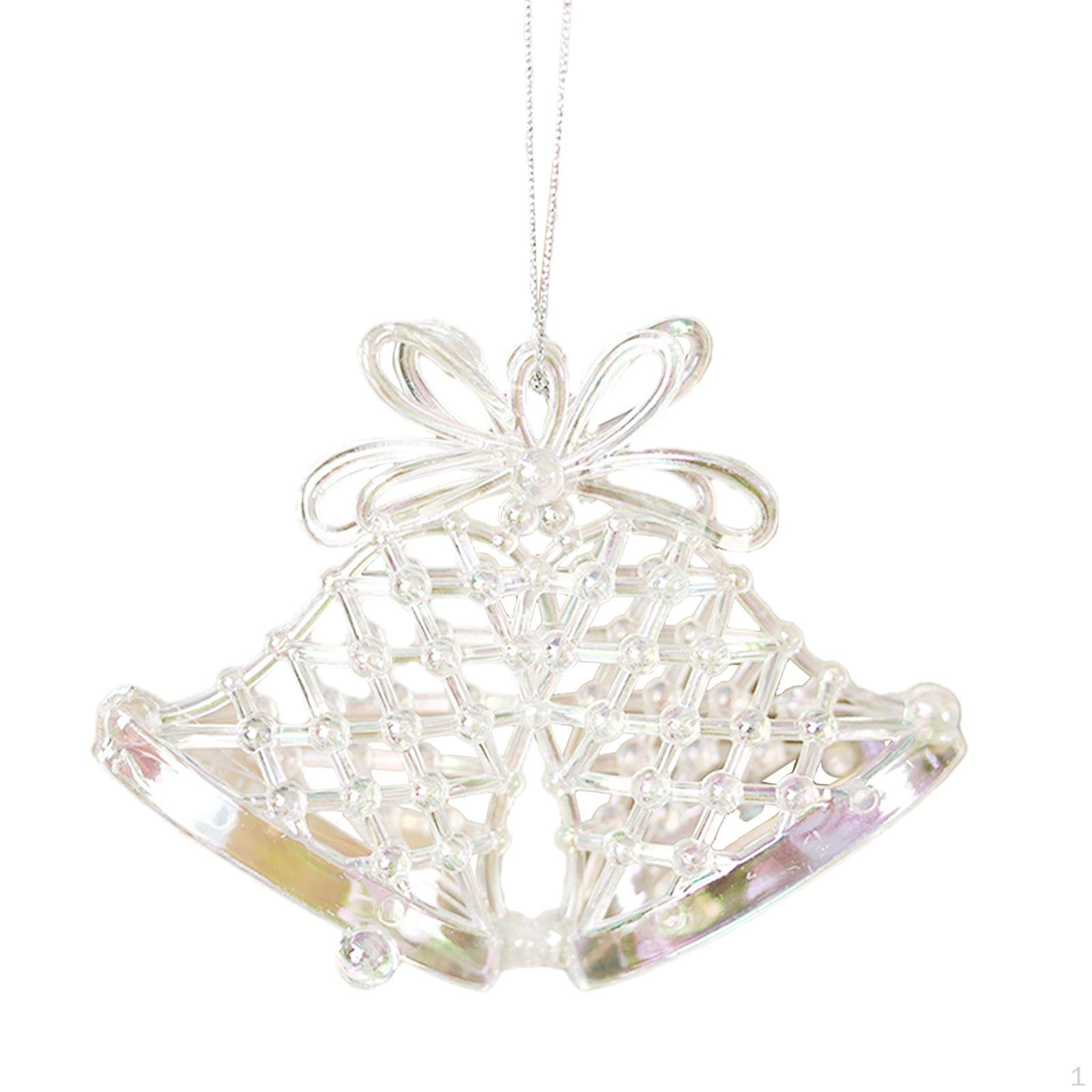 

Рождественская елка подвесное украшение акриловый кулон двери общежития фото реквизит Рождество для Bell 8.5x10.5cm