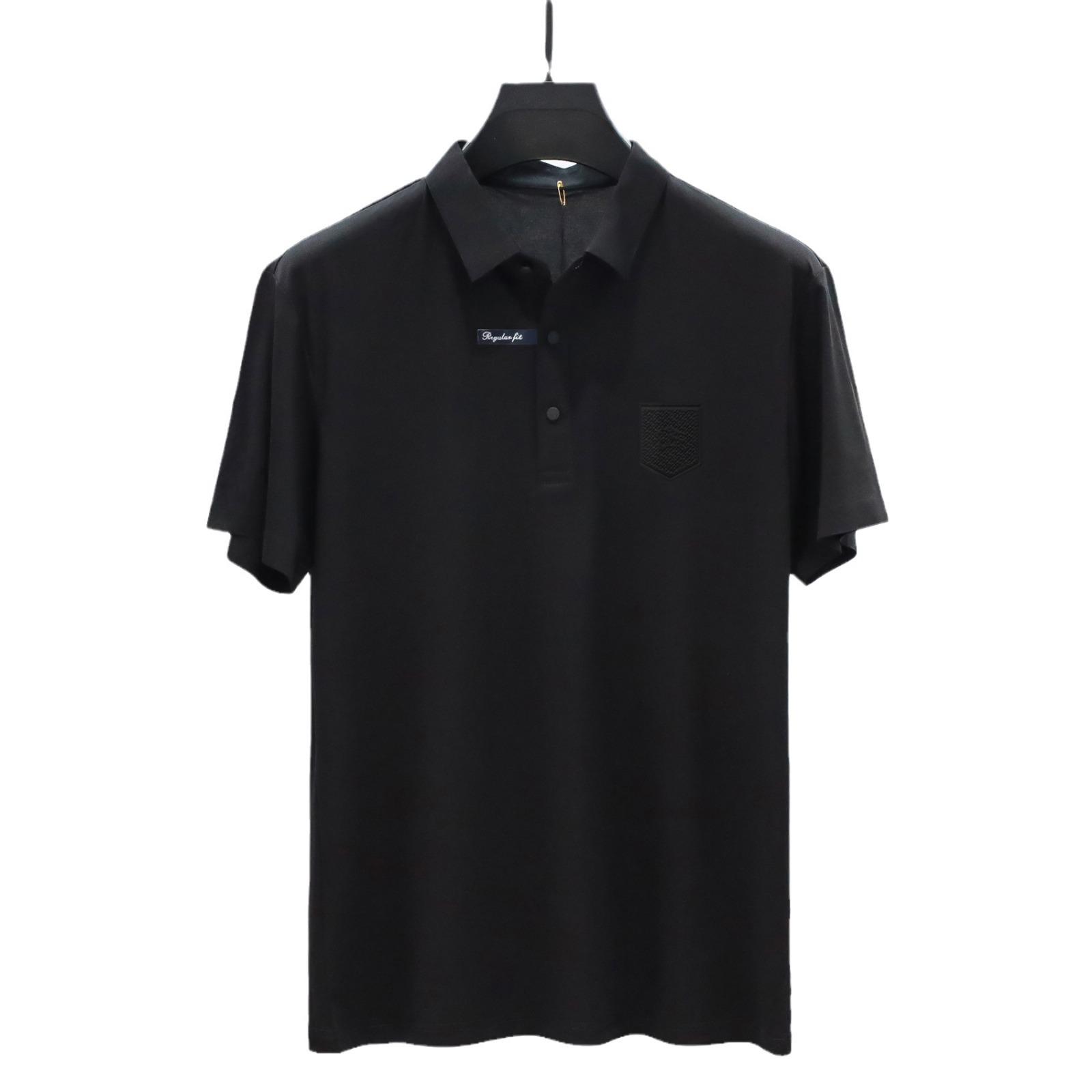 

Мужская рубашка поло с короткими рукавами, новая футболка, летняя мужская одежда, футболка с коротким рукавом, повседневный топ 4XL