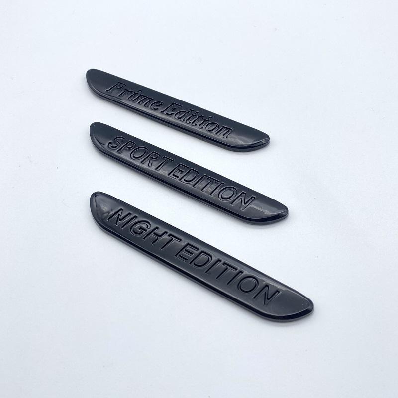 NIGHT EDITION Grand Edition Prime Edition Blade Top ABS Emblem for Mercedes Benz Car Fender Side Badge Logo Sticker Glossy