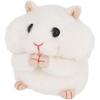 Sanei Boeki Mogo Mogo Hamster Plush Toy White 6x7x7.5cm Soft Stuffed Animal