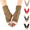 Knit Gloves Fashion Fingerless Gloves Arm Sleeves Arm Decors Female Accessory