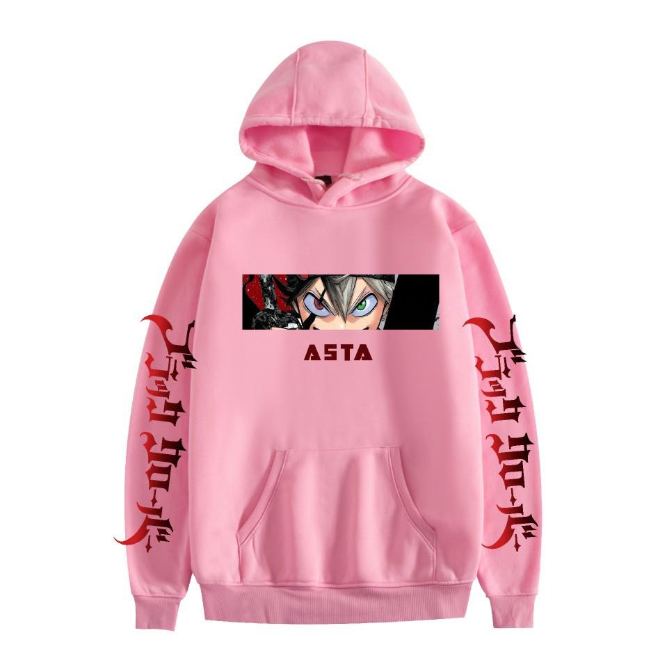 Unisex Black Clover Anime Hoodie Sweatshirt Graphic Printed Streetwear Hoodies for Couples Men Women