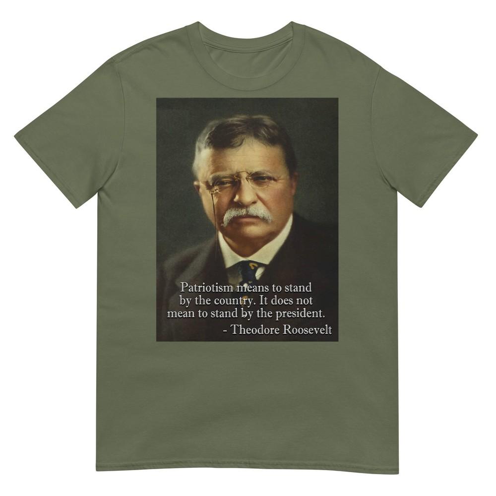 Theodore Teddy Roosevelt Meme Tshirt Anti Trump Tee Tshirt Small