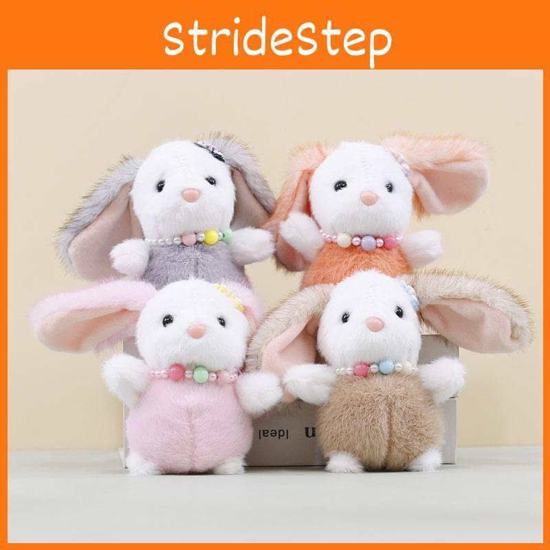 Pink Stuffed Rabbit Animal Soft Plush Toy For Kids And Adults Keychain Doll Doll