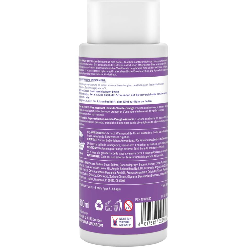 Dresdner Essenz baby bath salt, sleep well 300ml